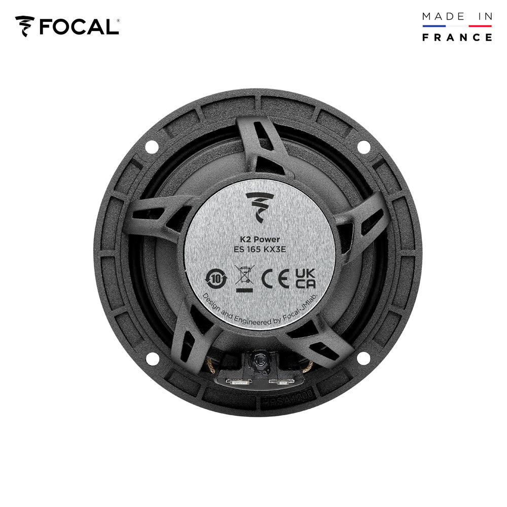 FOCAL K2 POWER EVO series 3-way compo speakers, 16.5cm, 4 Ohm