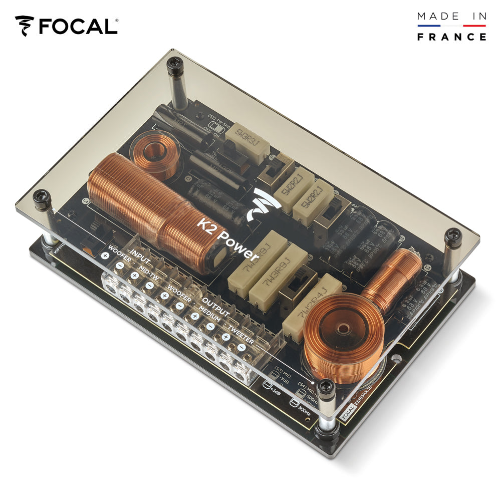 FOCAL K2 POWER EVO series 3-way compo speakers, 16.5cm, 4 Ohm