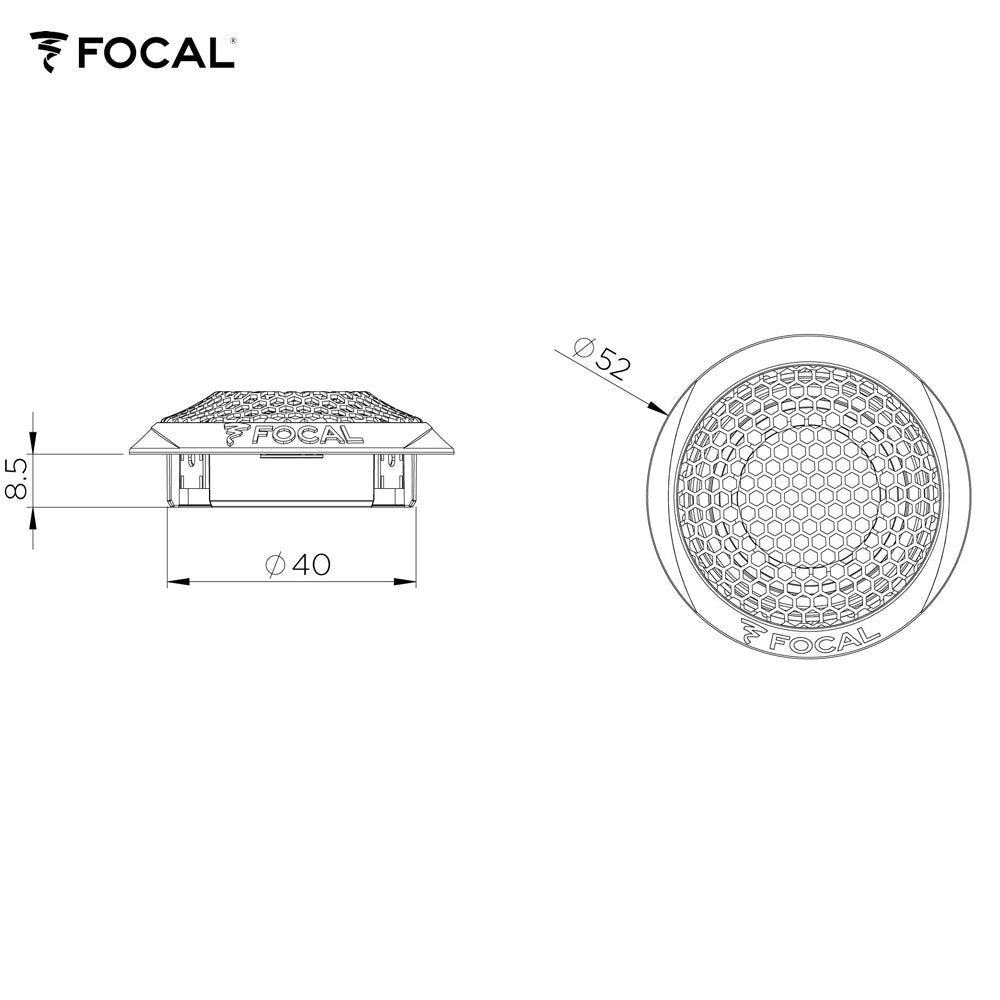 FOCAL Kompo-Lautsprecher FLAX EVO-Serie, 16.5cm, High-Power