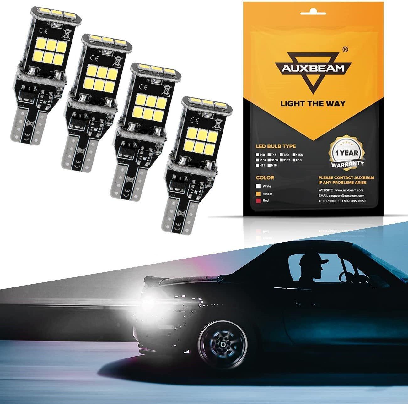 Para Toyota Tacoma F-16 Plus Series 2016-2022, bombillas LED de grado automotriz 28000LM, paquete de haz alto y bajo