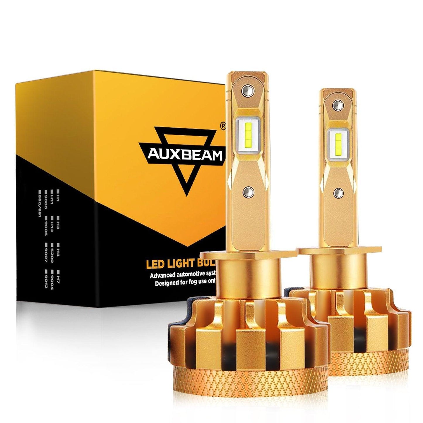 Bombillas LED para faros delanteros F-16 Plus Series 18000LM 70W 6000K Blanco natural