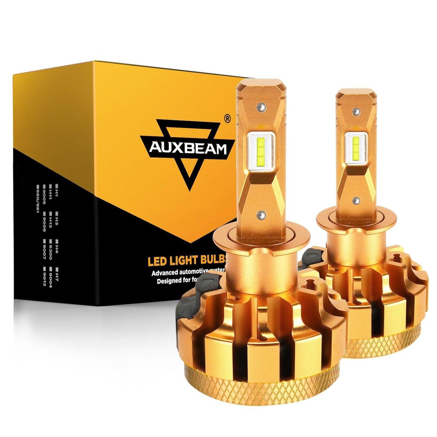 Bombillas LED para faros delanteros F-16 Plus Series 18000LM 70W 6000K Blanco natural
