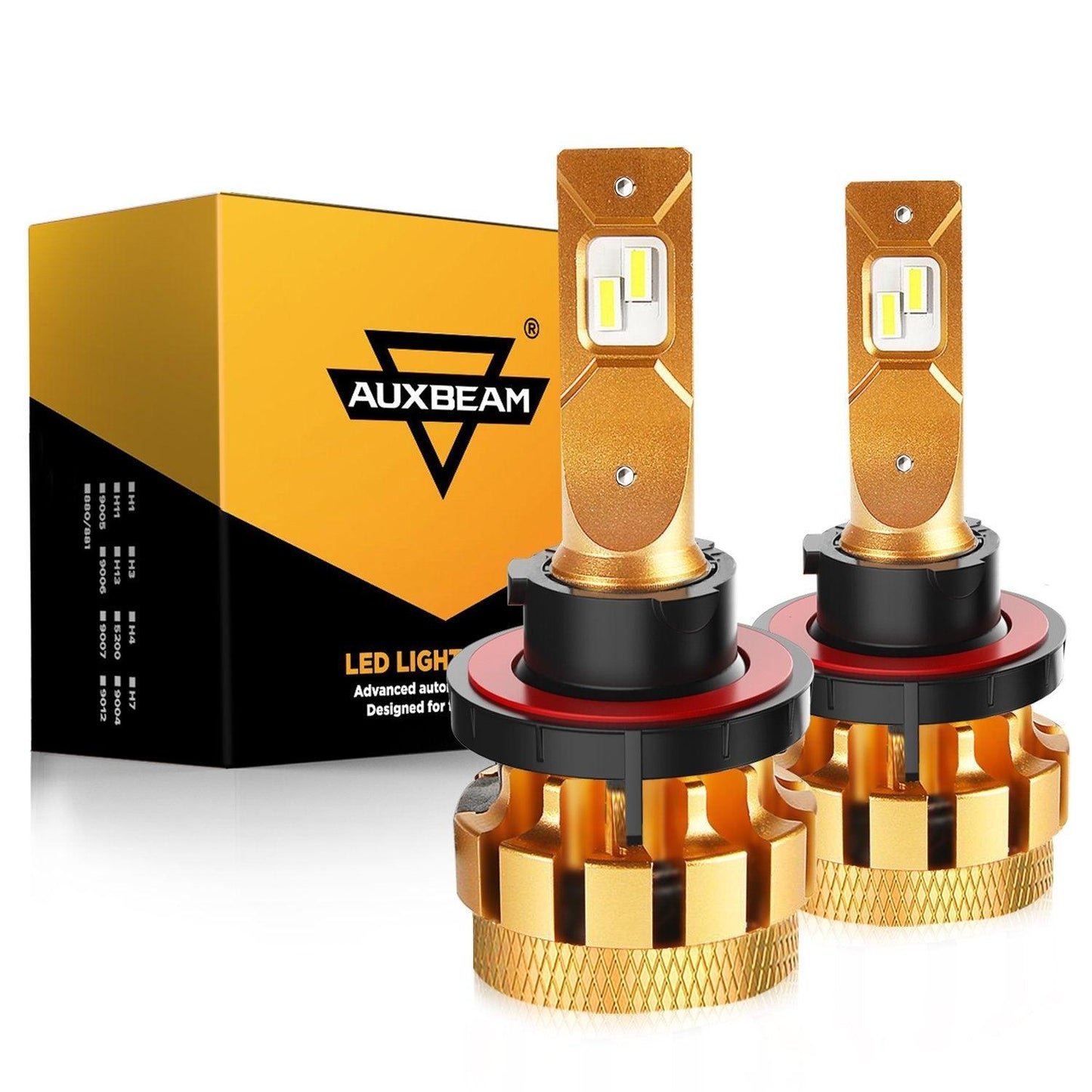 Bombillas LED para faros delanteros F-16 Plus Series 18000LM 70W 6000K Blanco natural