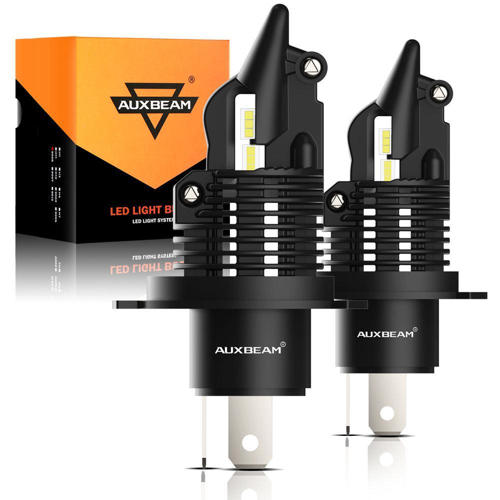Sin ventilador e inalámbrico 1:1 Tamaño halógeno Serie Q10 8000ML 44W Bombillas de faros LED 6500K Blanco frío 