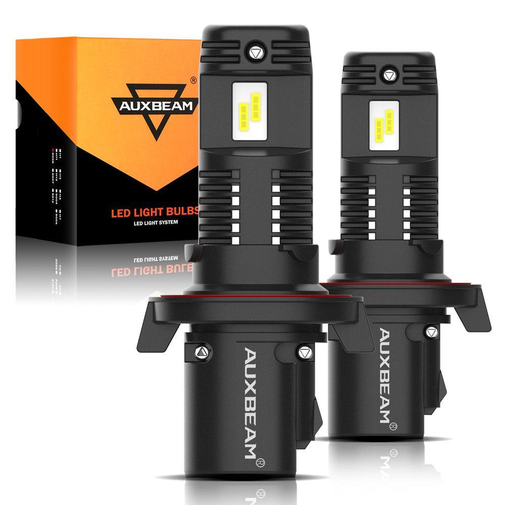 Sin ventilador e inalámbrico 1:1 Tamaño halógeno Serie Q10 8000ML 44W Bombillas de faros LED 6500K Blanco frío 