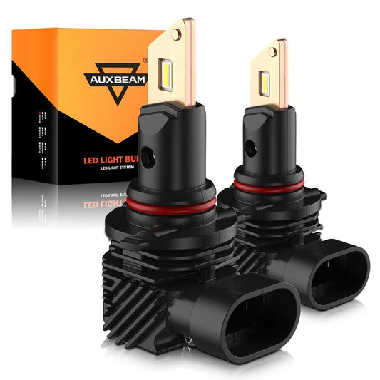 Sin ventilador e inalámbrico 1:1 Tamaño halógeno Serie Q10 8000ML 44W Bombillas de faros LED 6500K Blanco frío 