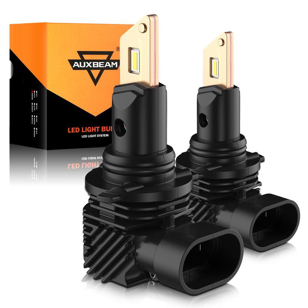 Sin ventilador e inalámbrico 1:1 Tamaño halógeno Serie Q10 8000ML 44W Bombillas de faros LED 6500K Blanco frío 