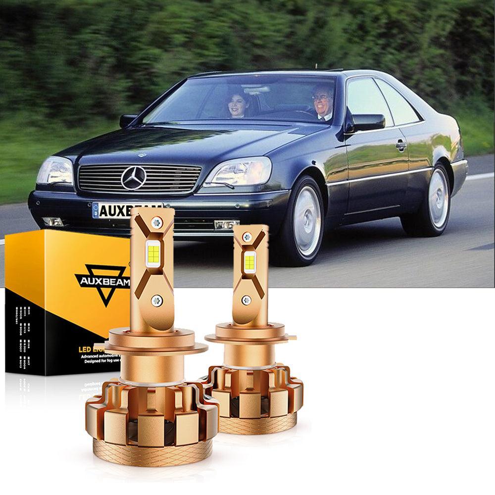 Para Mercedes-Benz CL500 2000-2009 con faros HID, paquete de bombillas LED de haz alto y bajo