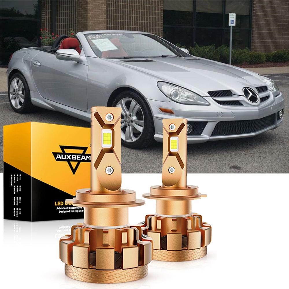 Para Mercedes-Benz SLK300 2009-2011 con faros HID, paquete de bombillas LED de haz alto y bajo