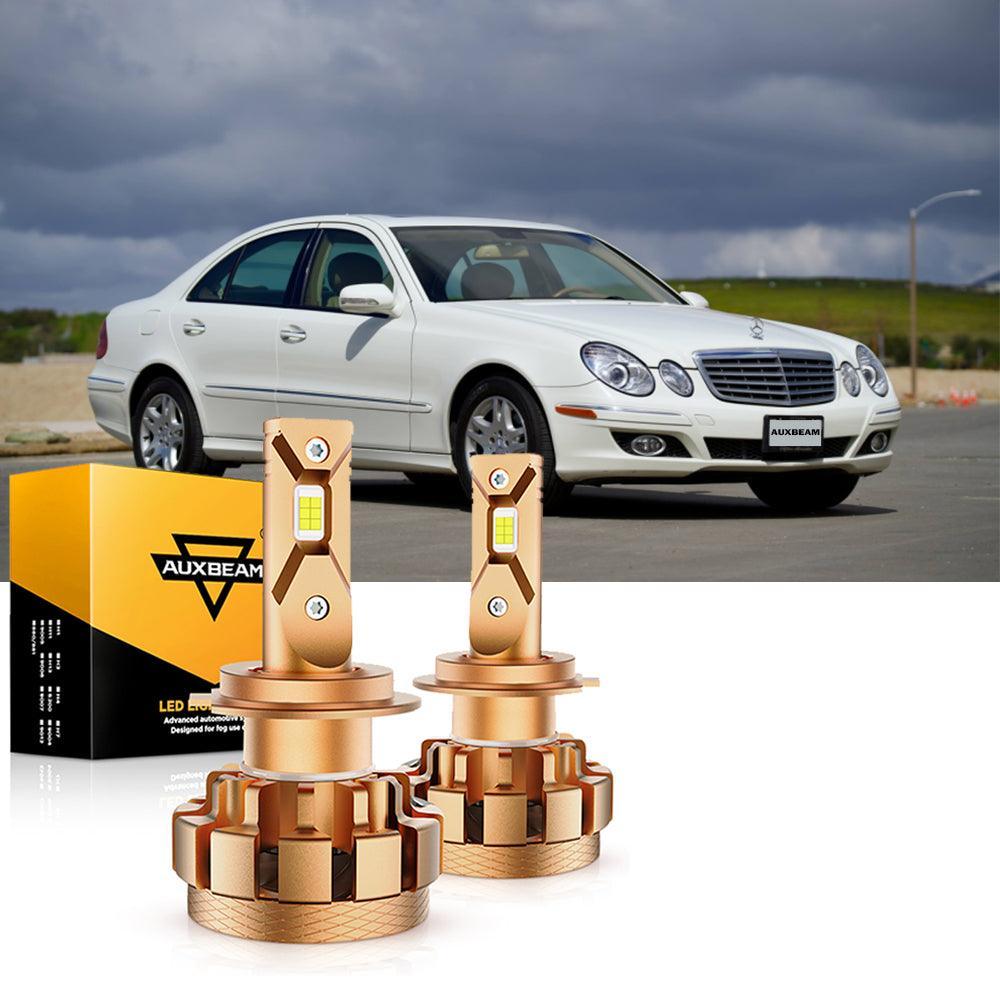 Para Mercedes-Benz E320 2000-2007 con faros HID, paquete de bombillas LED de haz alto y bajo