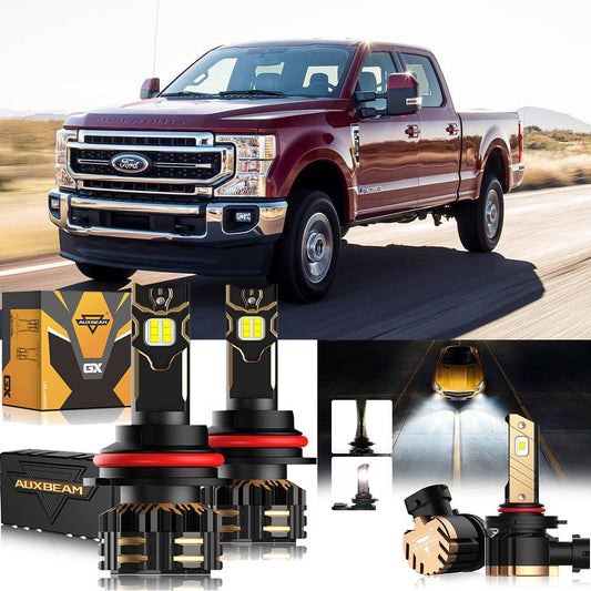 Para Ford F-350 Super Duty 2000-2004 9007 bombillas LED para faros delanteros. 