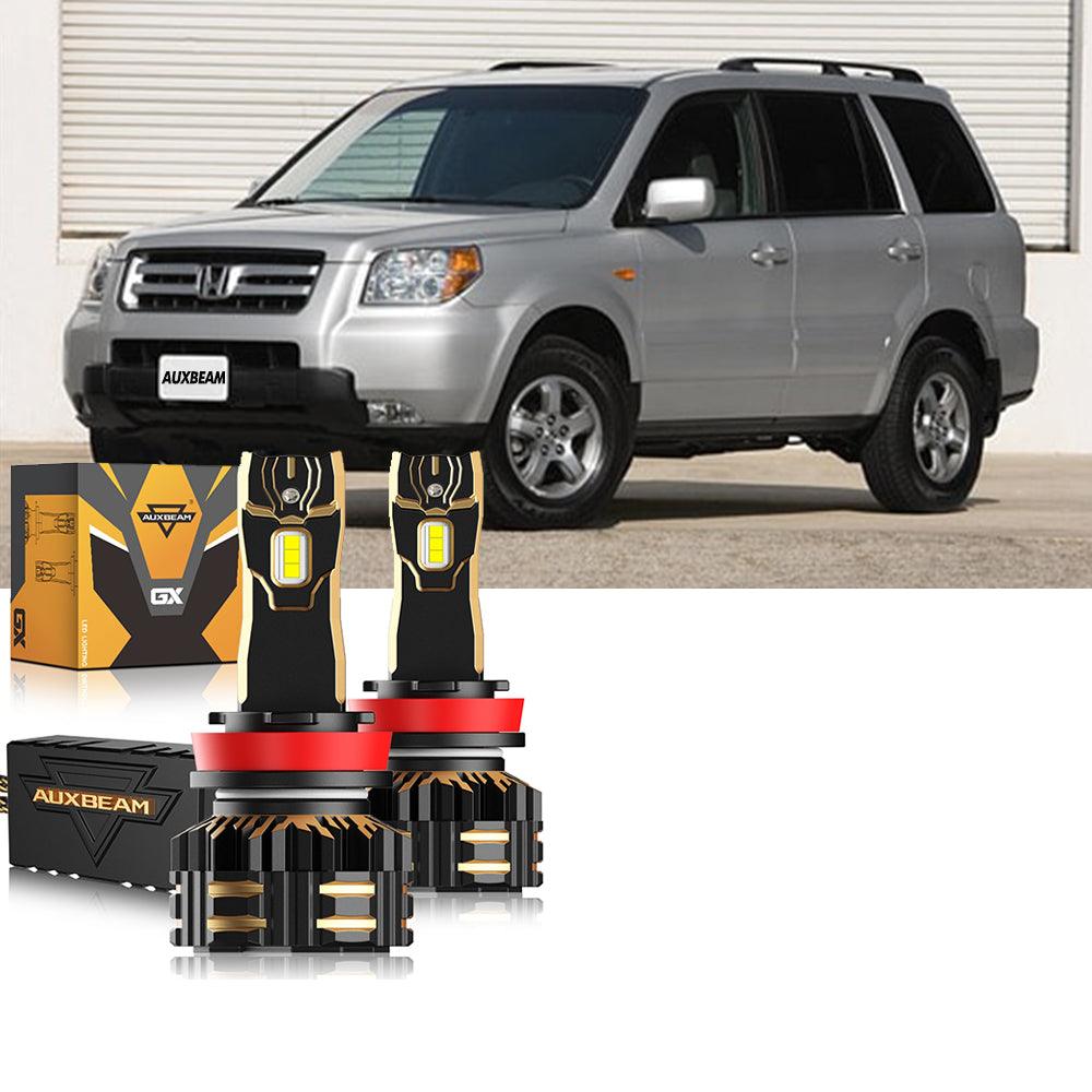 For 2006-2019 Honda Pilot 9005 H11 LED Headlight Bulbs Bundle 