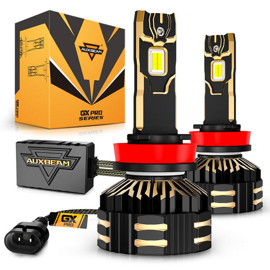 🆕H11/H9/H8/H16JP LED Headlight Bulbs 190W 35000LM GX-PRO Series 6500K Cool White | 2 bulbs