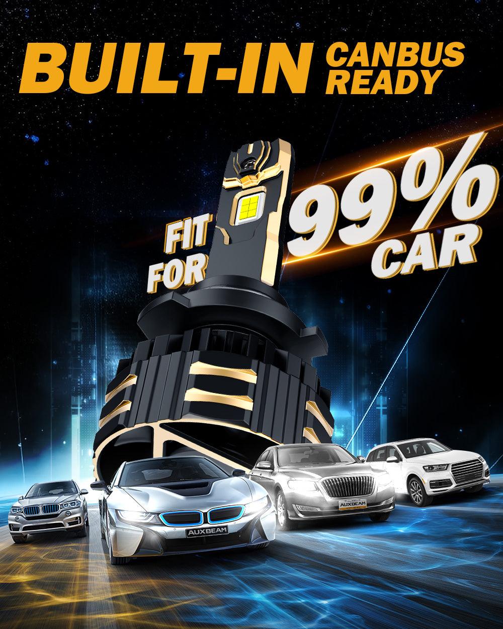 🆕9005+9006 LED Headlight Bulbs 190W 35000LM GX-PRO Series 6500K Cool White | 4 bulbs
