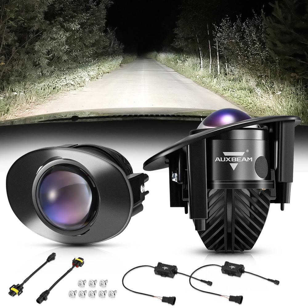 2 Inch 70W Bi-LED Projector Lens Fog Light 6000K Blue Film Lens For Toyota/Honda | 2 PCS/Set