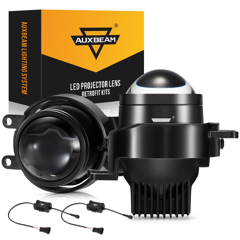 2.5 Inch 80W Bi-LED Projector Lens Fog Light 6000K HD Lens For Toyota/Honda | 2 PCS/Set