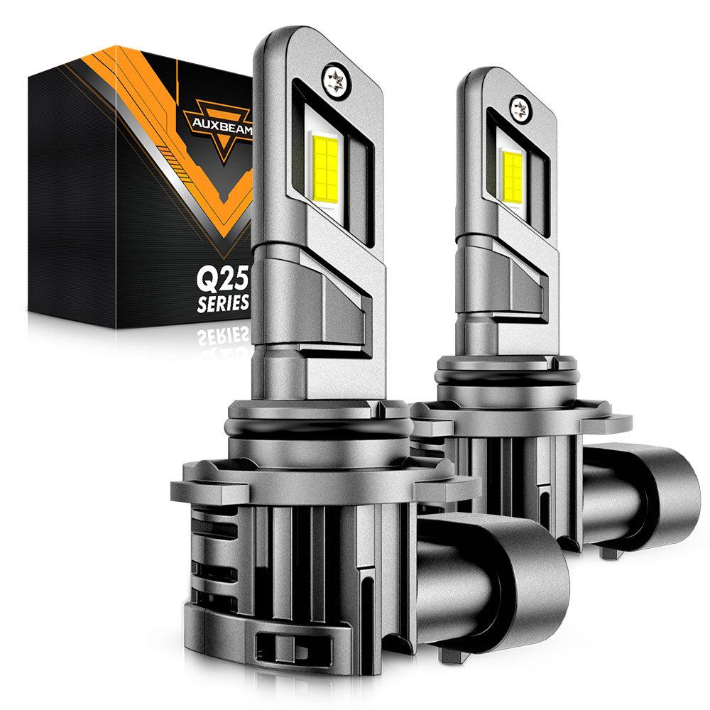 🆕Real 1:1 Size Q25 Series 20000LM 70W LED Headligt Bulbs 6500K Cool White