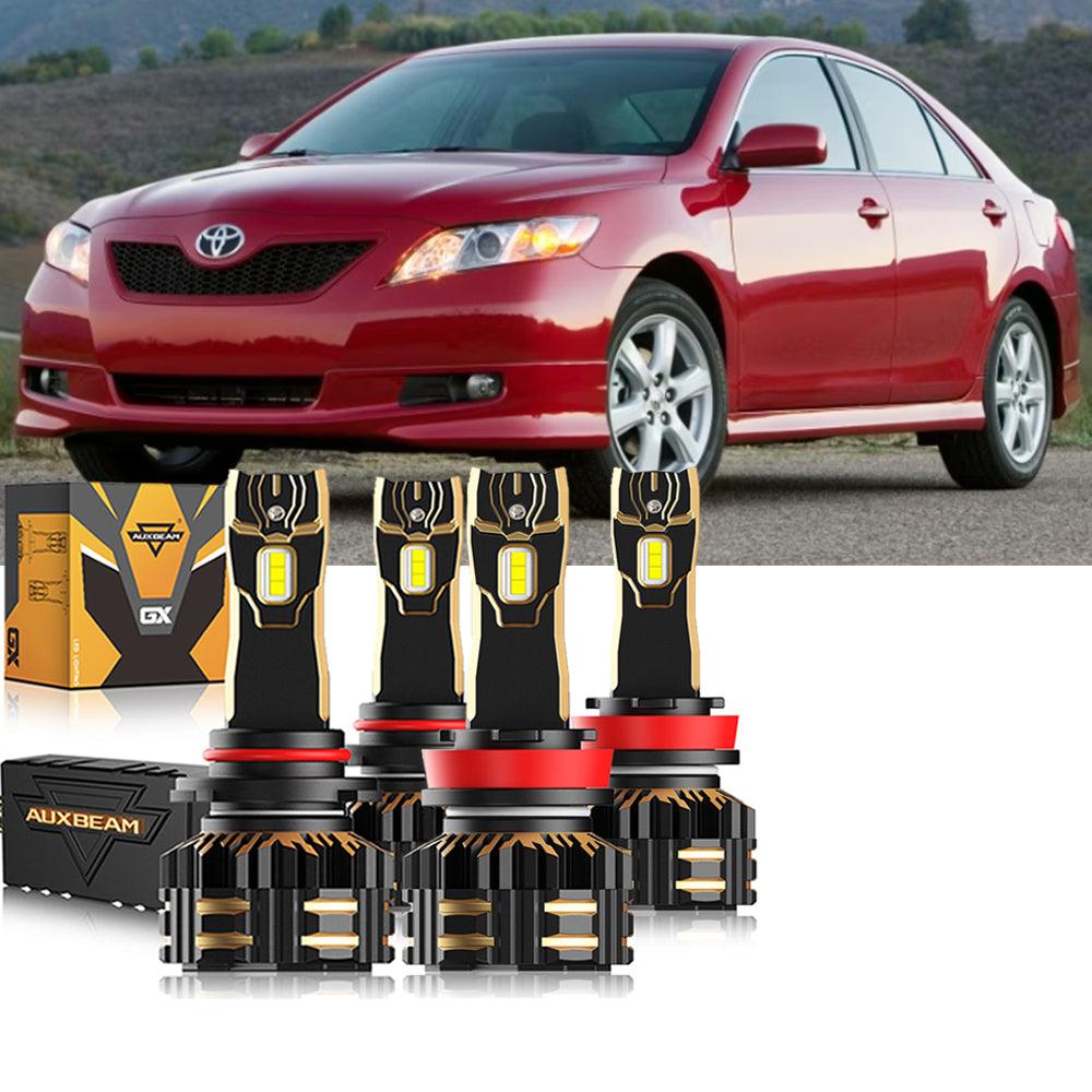 Para Toyota Camry 2007-2011 9005 H11 Paquete de bombillas LED para faros delanteros 