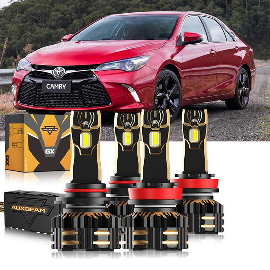 Para Toyota Camry 2015-2017 9005 H11 Paquete de bombillas LED para faros delanteros 