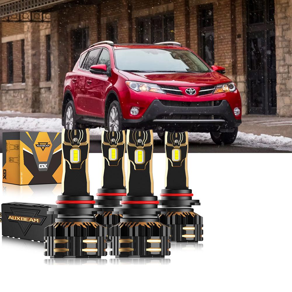 Paquete de bombillas LED para faros delanteros Toyota RAV4 2013-2015 9005