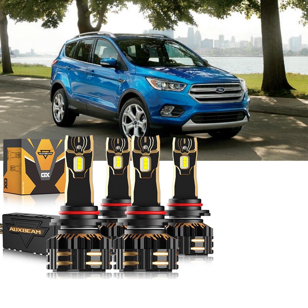 For 2018-2019 Ford Escape 9005 LED Headlight Bulbs Bundle 