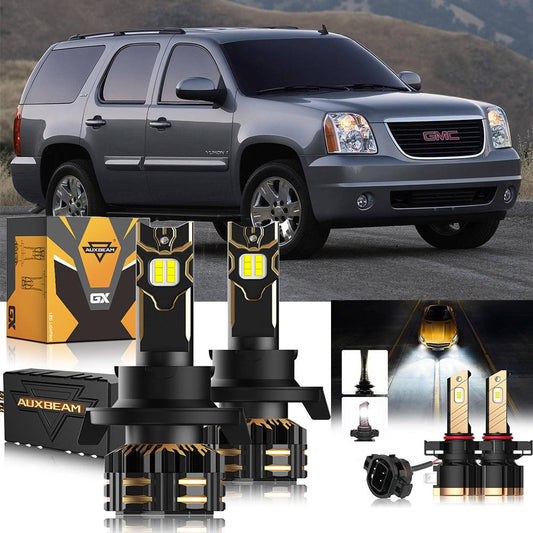 For 2007-2014 GMC Yukon H13 LED Headlight Bulbs