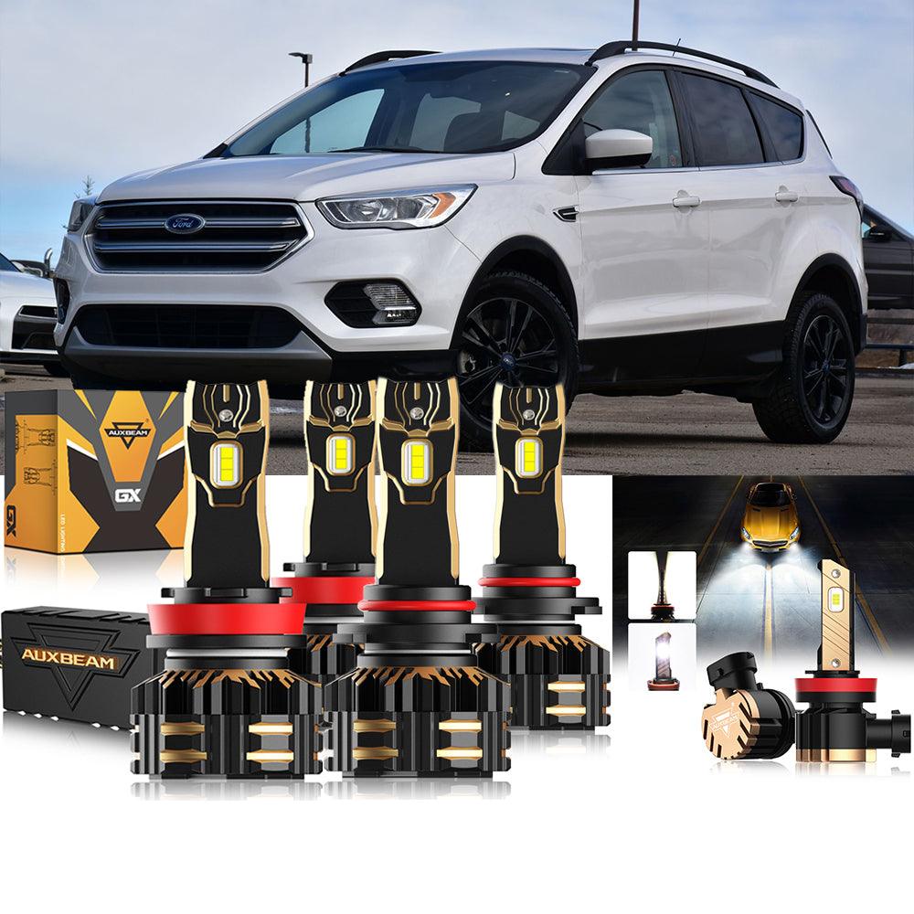 For 2017 Ford Escape H11 9005 LED Headlight Bulbs Bundle 