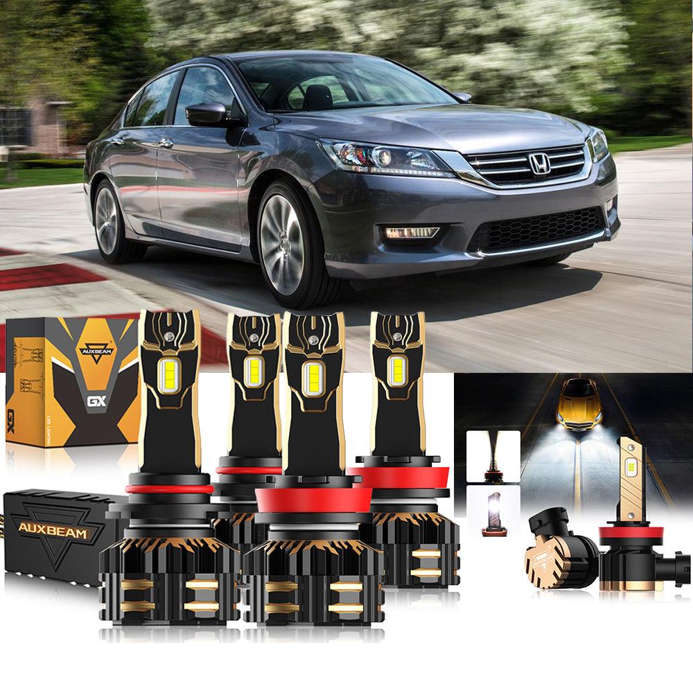 For 2013-2015 Honda Accord 9005 H11 LED Headlight Bulbs Bundle