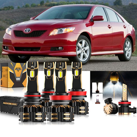 Para Toyota Camry 2007-2011 9005 H11 Paquete de bombillas LED para faros delanteros 