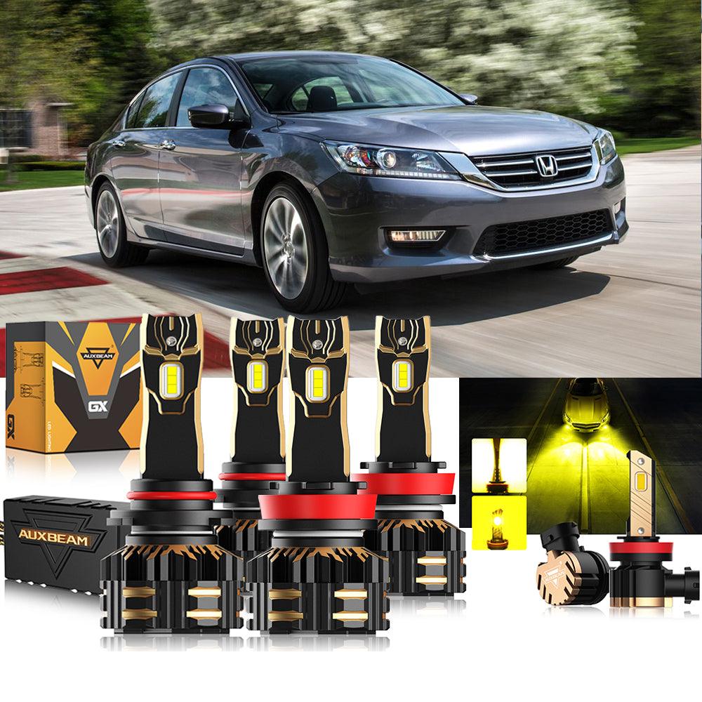 For 2013-2015 Honda Accord 9005 H11 LED Headlight Bulbs Bundle
