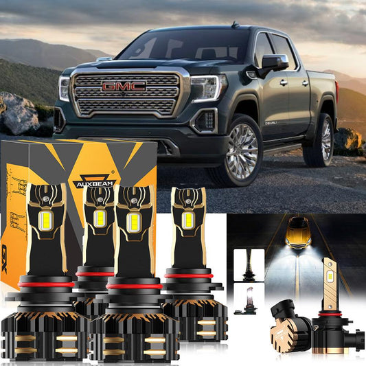 For 2007 GMC Sierra 1500 Classic 9005 LED Headlight Bulbs Bundle