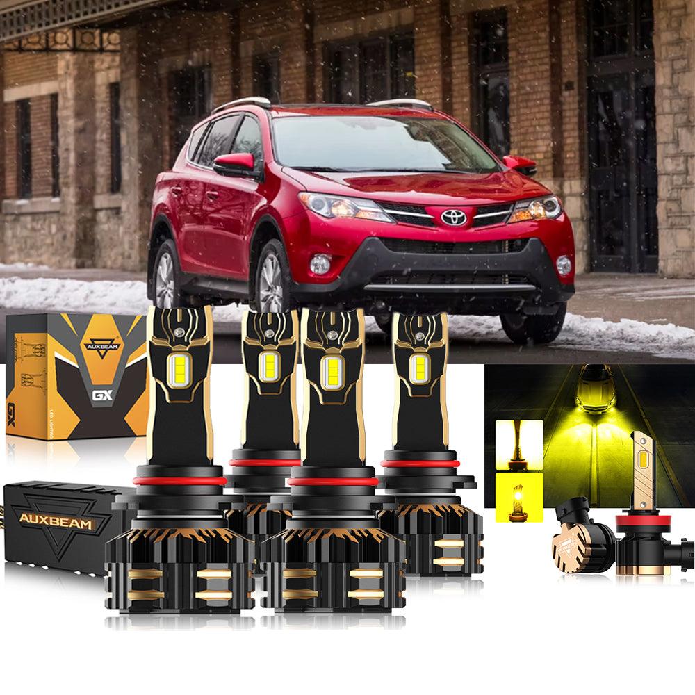 Paquete de bombillas LED para faros delanteros Toyota RAV4 2013-2015 9005