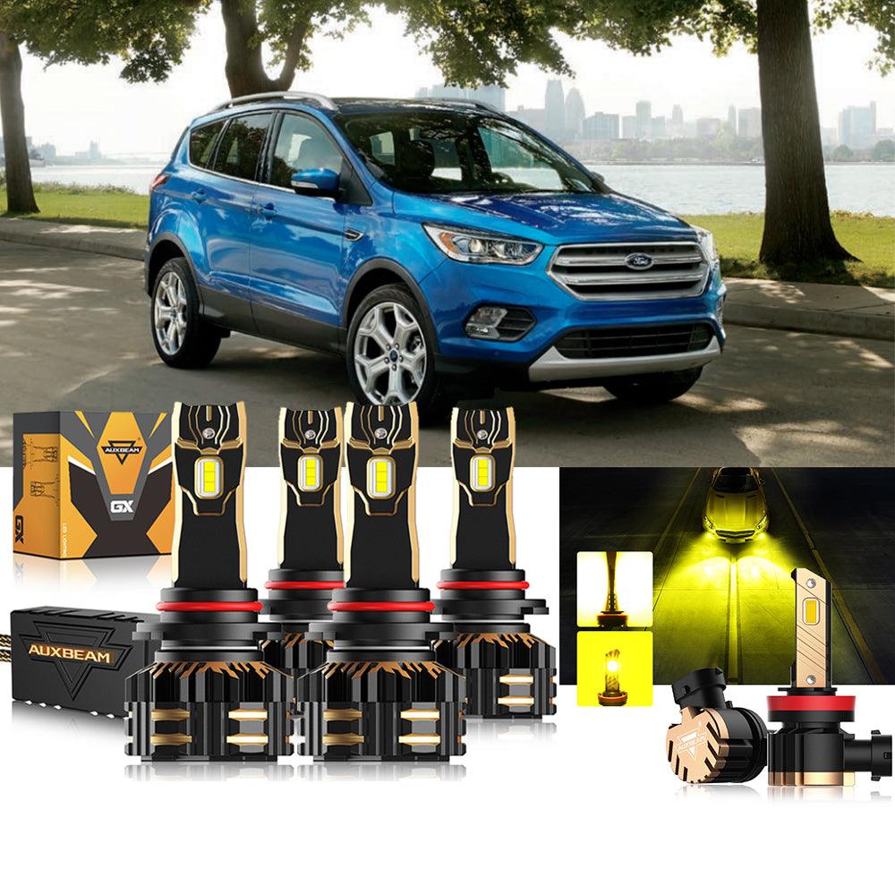 For 2018-2019 Ford Escape 9005 LED Headlight Bulbs Bundle 