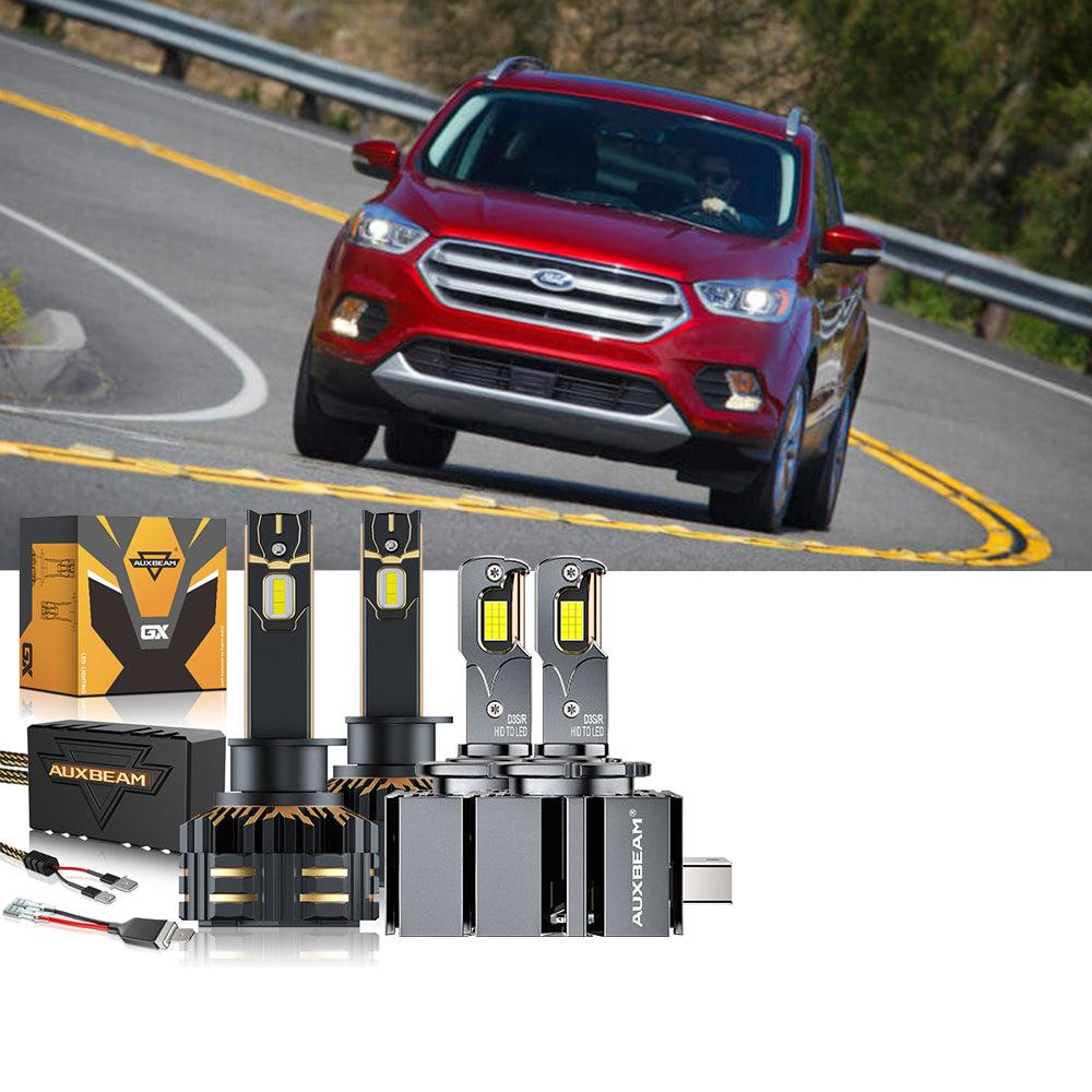 For 2018-2019 Ford Escape H1 D3S LED Headlight Bulbs Bundle 