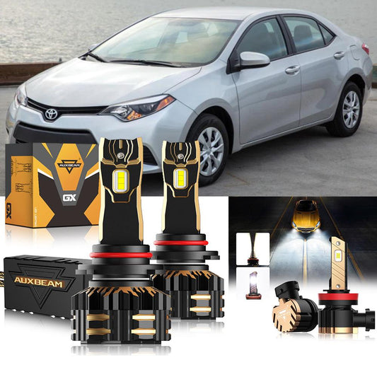 Para bombillas de faros LED Toyota Corolla 2014-2016 9005 