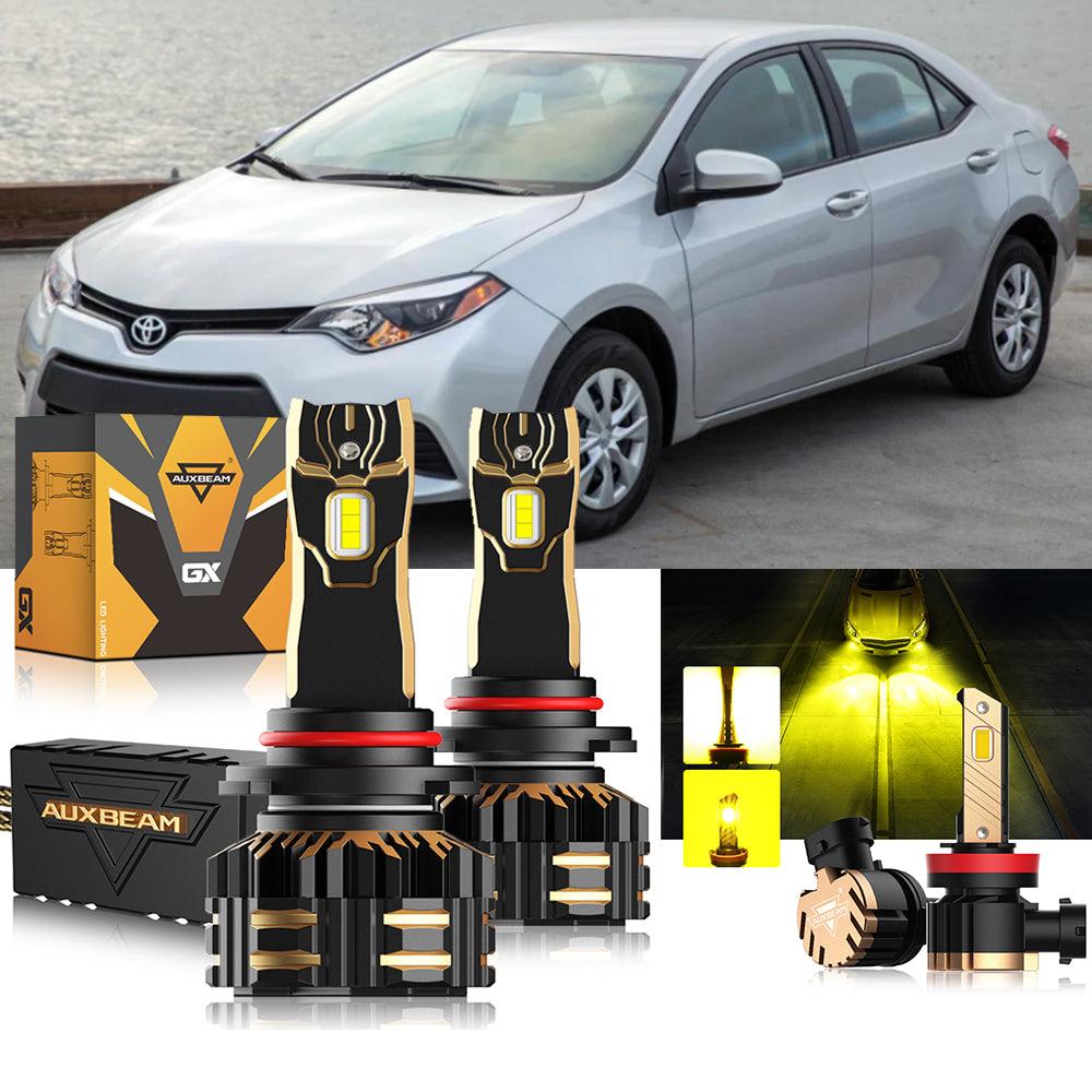 Para bombillas de faros LED Toyota Corolla 2014-2016 9005 