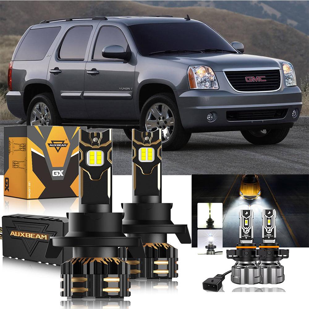 For 2007-2014 GMC Yukon H13 LED Headlight Bulbs
