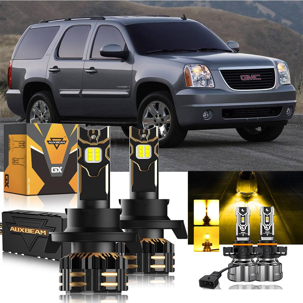 For 2007-2014 GMC Yukon H13 LED Headlight Bulbs