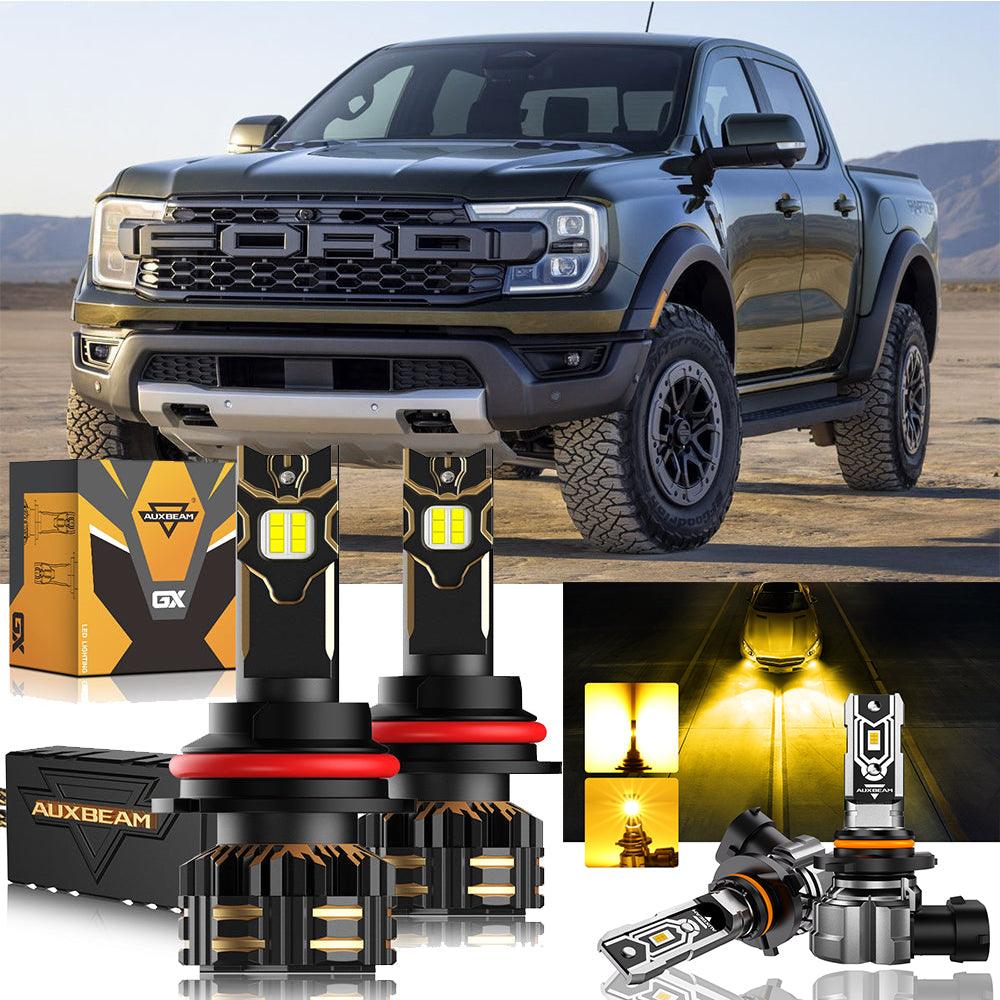 For 2001-2004 Ford Ranger 9007 LED Headlight Bulbs
