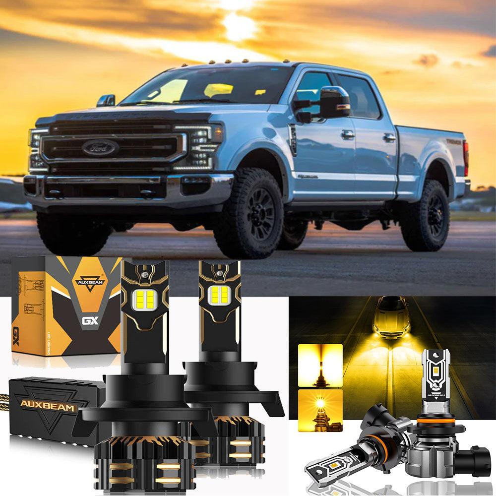 Para bombillas LED H13 para Ford F-250 Super Duty 2011-2019 