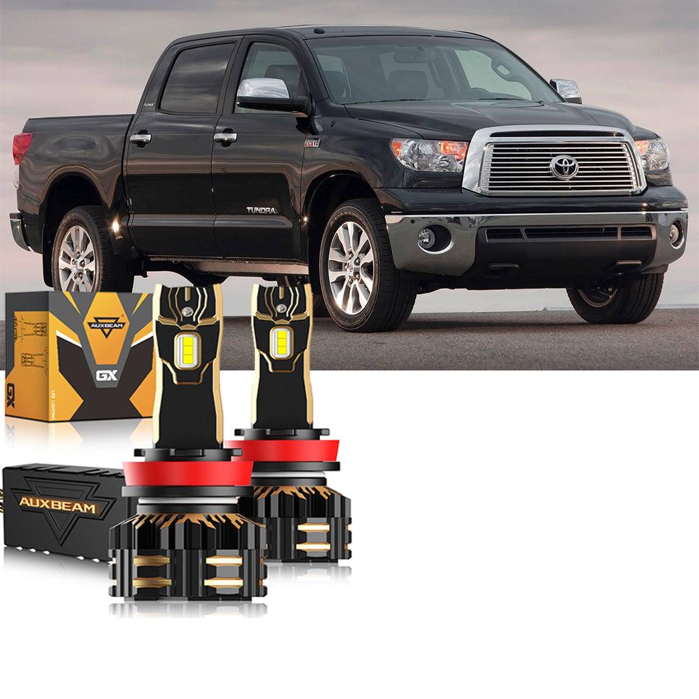Para Toyota Tundra 2007-2013 9005 H11 Paquete de bombillas LED para faros delanteros