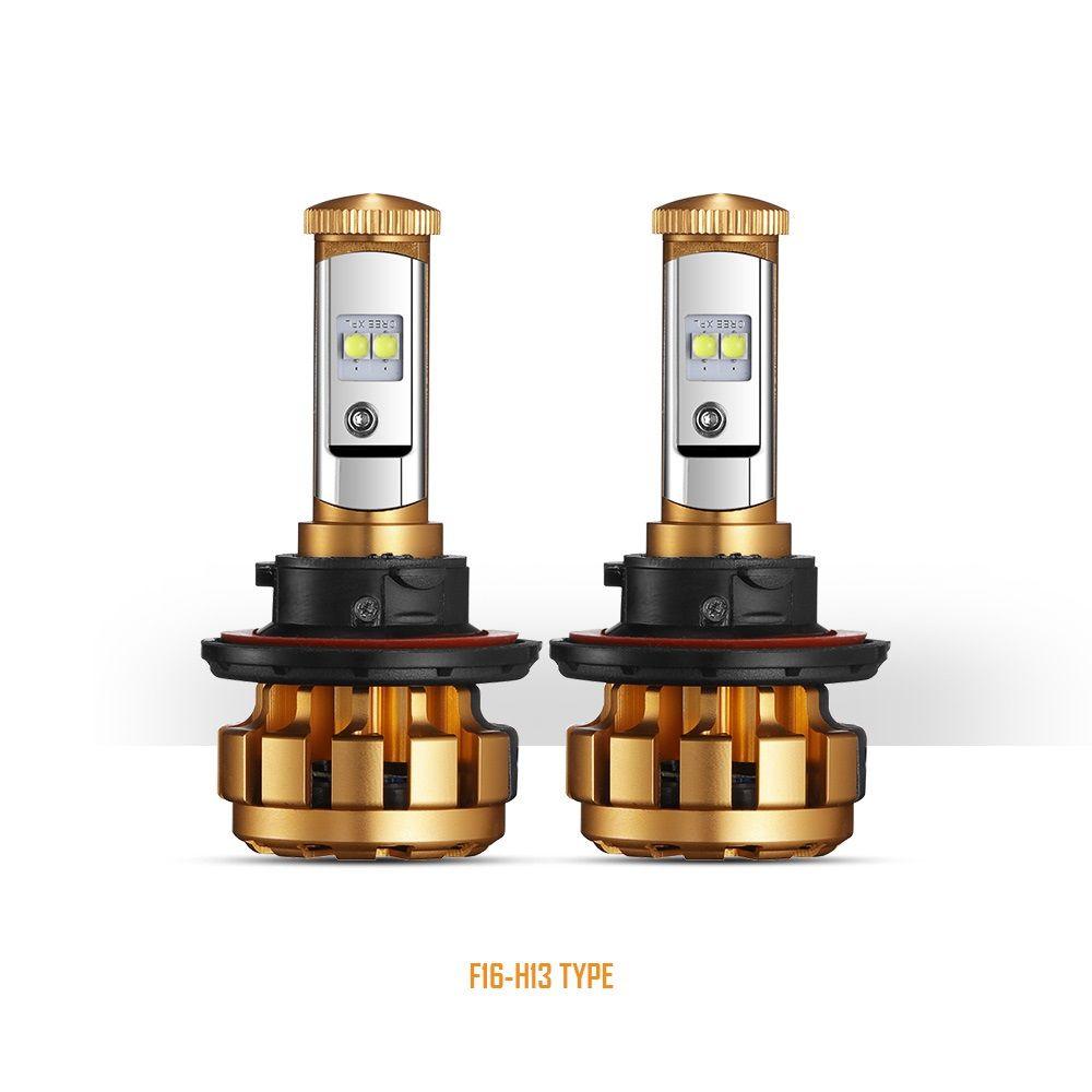 Bombillas LED Serie F-16 12000LM 60W 6000K Luz Blanca