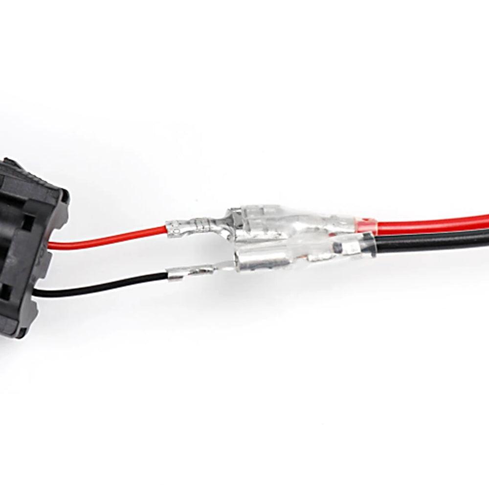 Conector del mazo de cables de la luz LED del zócalo de la luz del coche H3