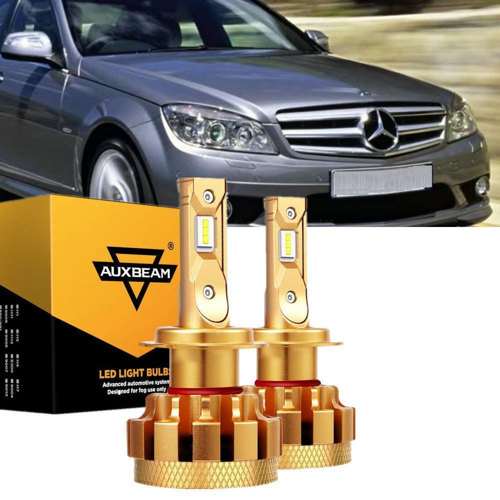 Para Mercedes-Benz C350 2006-2007 con faros HID, paquete de bombillas LED de haz alto y bajo