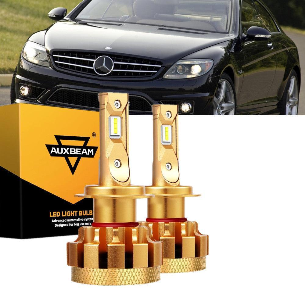 Para Mercedes-Benz CL63 AMG 2008-2009 con faros HID, paquete de bombillas LED de haz alto y bajo