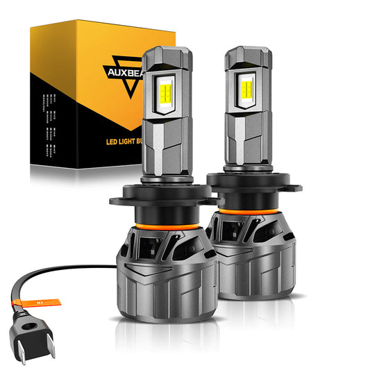 🆕H7 LED Headlight Bulbs 100W 22000LM F18 Series 1:1 Mini Size 6500K Cool White | 2 Bulbs