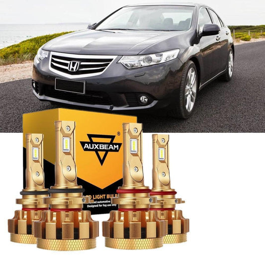 Para Honda Accord F-16 Plus Series 2000-2012 Canbus incorporado grado automotriz 14000LM bombillas LED paquete de haz alto y bajo
