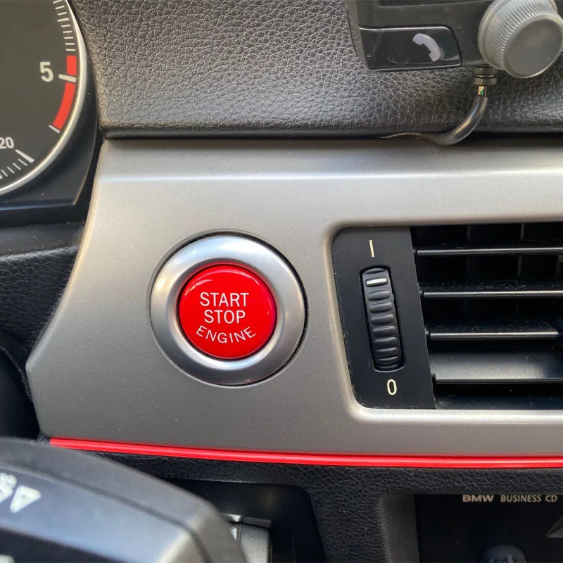 Fit for BMW E87 E60 E83 E84 E89 E90 E91 E92 E93 Car Engine Start Button Replace Cover Stop Switch Accessories car Decor