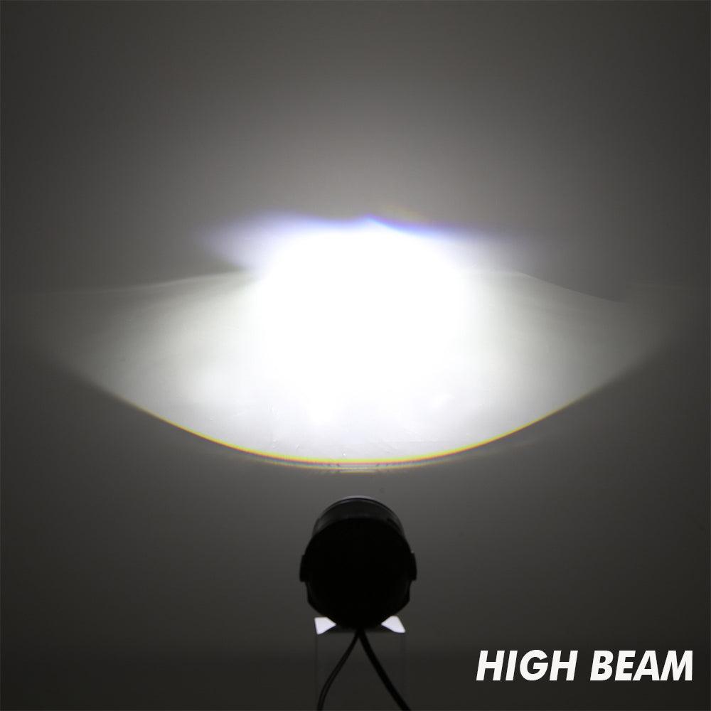 2 Inch 70W Bi-LED Projector Lens Fog Light 6000K Blue Film Lens For Toyota/Honda | 2 PCS/Set