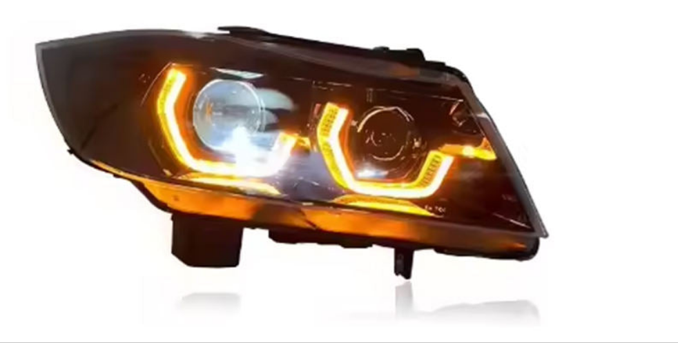 SJC pour BMW E90 Phare 2005-2012 Lentille Projecteur LED